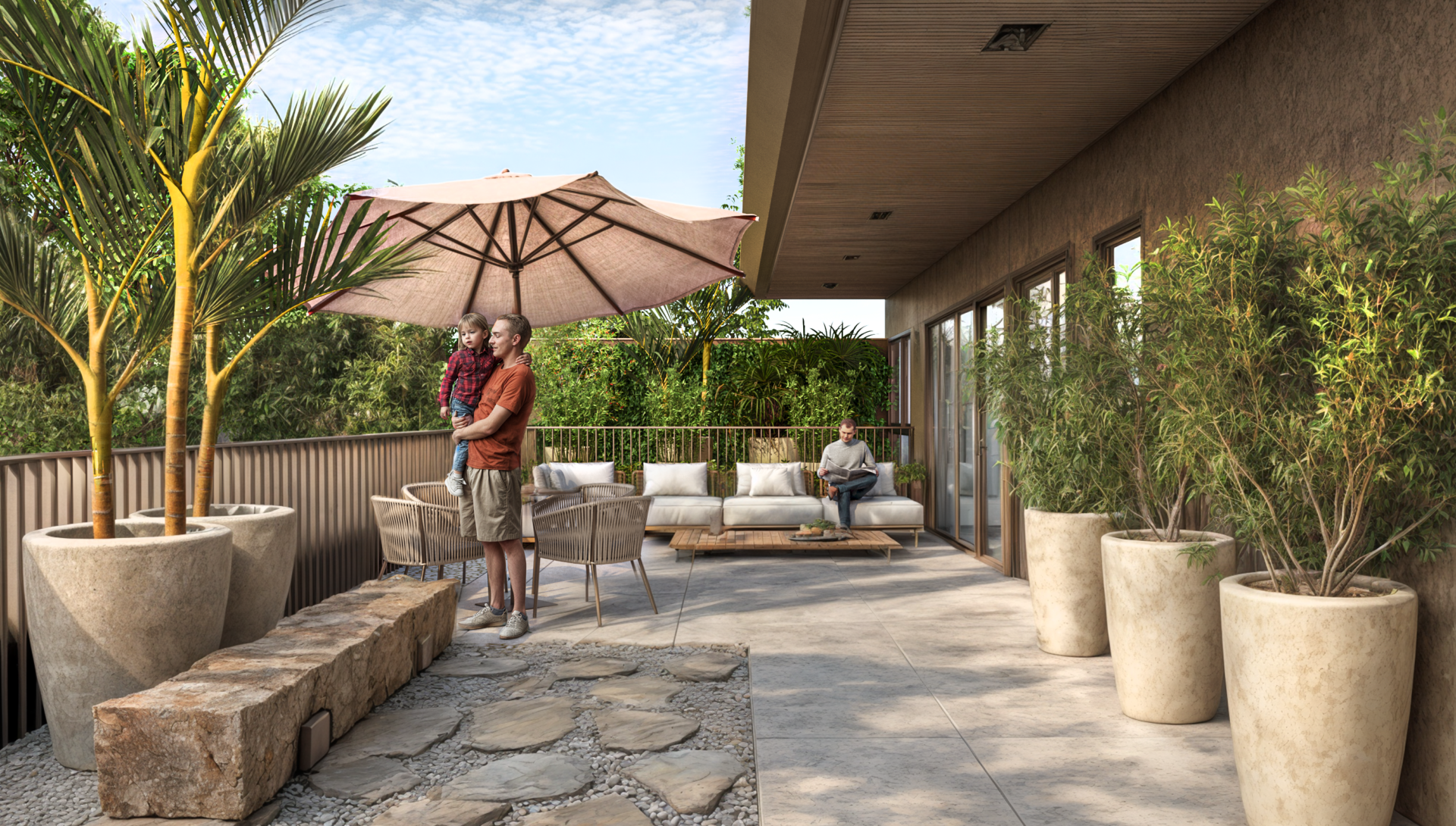 Terraço - imagem ilustrativa