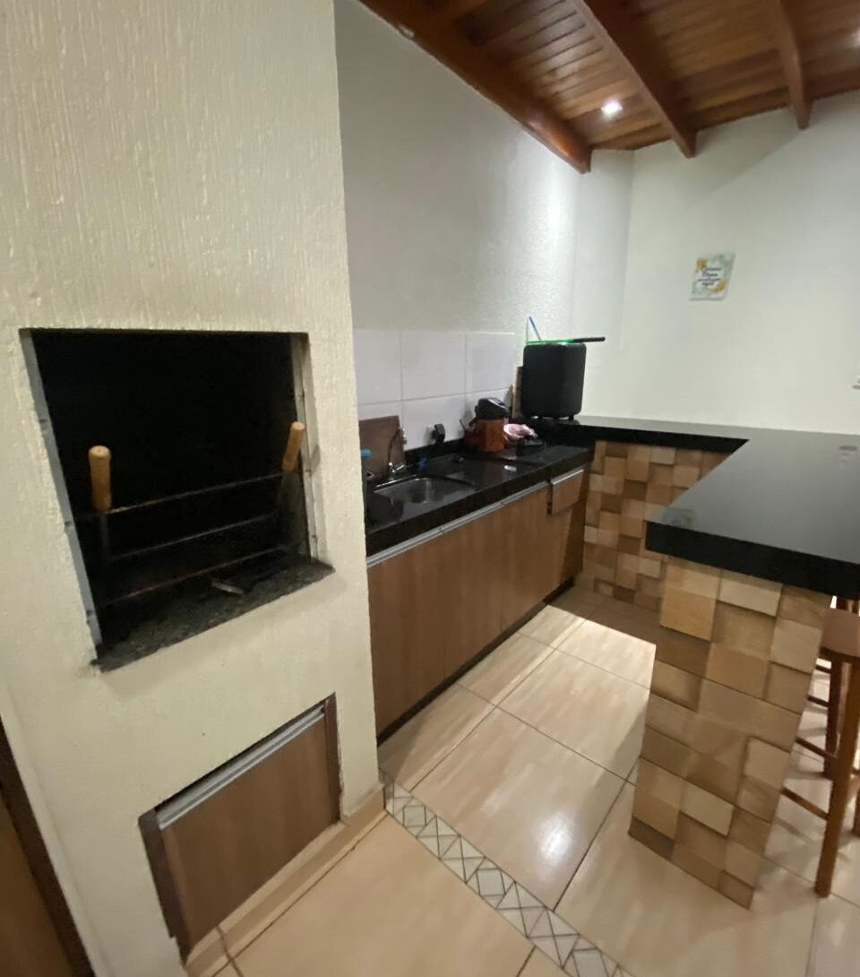 Espaço de churrasco