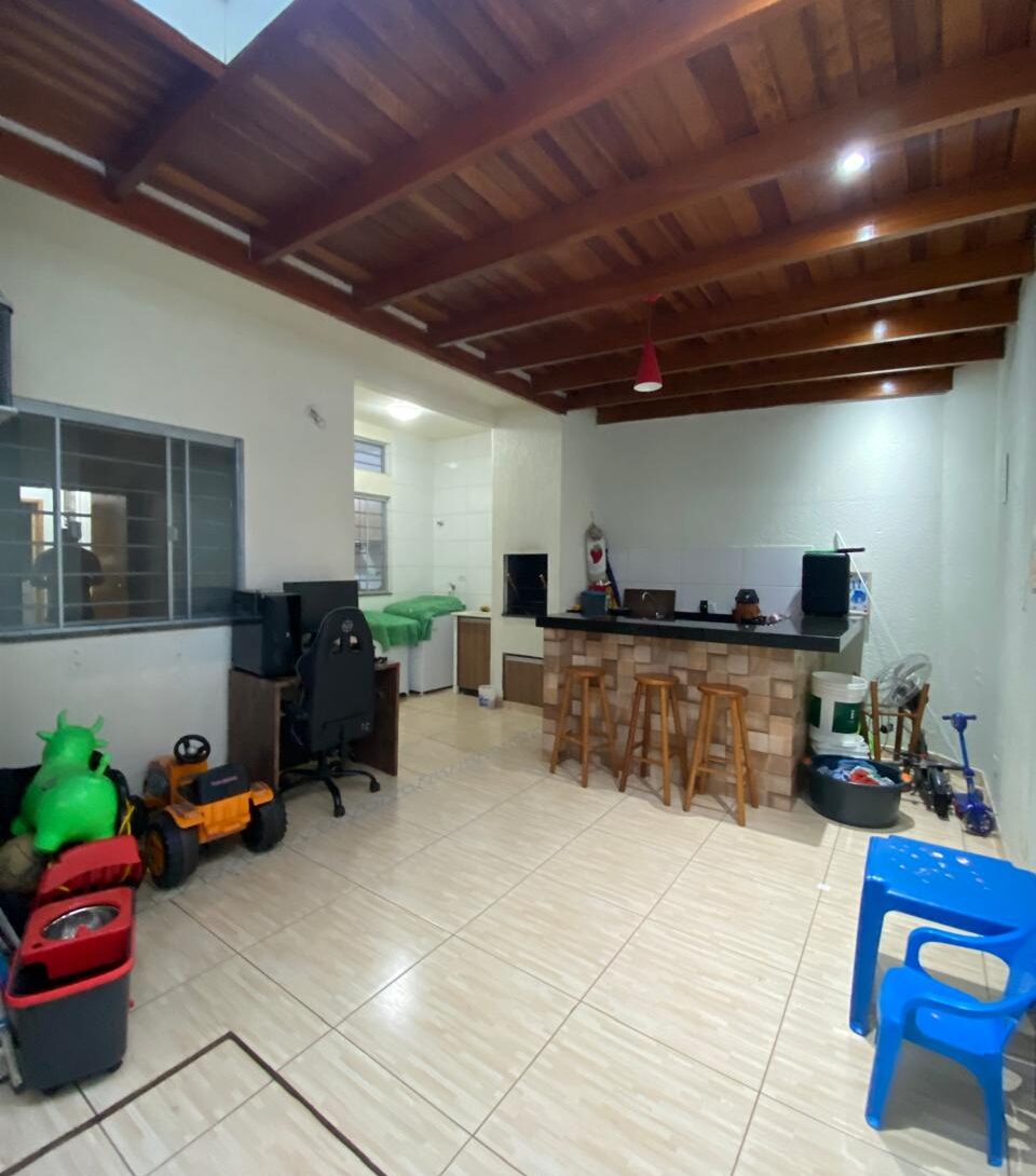 Espaço de churrasco