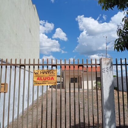 Locação – Residência – Rua Vila Rica 332 – Jd. Flora