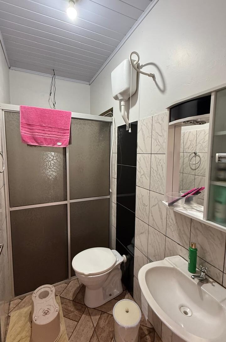 Banheiro churrasqueira