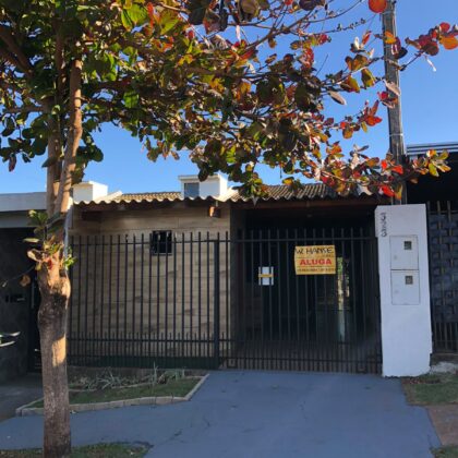 Locação - Residência – Rua Izabel Montesino 323 - Jd. Veneza